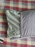 林夕一晨全荞麦壳枕头枕芯睡眠荞麦皮枕头水洗棉枕套颈椎颈枕头单只装家用 格调草木绿 中号40x60CM 实拍图