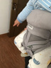egobaby婴儿背带前后两用抱娃神器宝宝腰凳前抱式遛娃二美国狗四季透气款 透气款Breze-藏蓝色+腰包+防风帽 实拍图