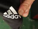 阿迪达斯（adidas）男薄绒运动套装 秋季户外跑步健身训练服梭织连帽风衣直筒长裤 黑色夹克外套+黑直筒裤/简约两件套 XL/185 实拍图