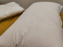AMAIN雅棉五星级专用标准七孔纤维羽丝羽绒枕蓬松高回弹枕头颈椎枕芯 五星级酒店专用- 单只 48cm *74cm 实拍图