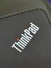 联想ThinkPad笔记本电脑包14英寸13英寸超薄笔记本手提包 内胆+单肩包套装(棕色) 实拍图