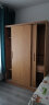 良工（lg）衣柜卧室实木衣柜全实木推拉门简易衣橱小户型两门滑门橡木柜子 1.4米长衣柜（含抽屉） 实拍图
