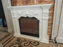 喜之焰1米1.2米美式壁炉实木壁炉装饰柜客厅壁炉架仿真火欧式壁炉家用 象牙白+装饰炉芯 长1200*厚330*高1000mm 实拍图