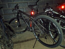 兰令 山地自行车成年人男女变速油碟刹减震前叉越野骑行代步赛车 27速-石英白【铝架+线碟+减震前叉】 29英寸(180-195cm身高) 实拍图