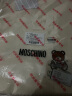 莫斯奇诺  MOSCHINO 小熊秋冬款米白羊毛围巾 50151 M5438 002  男女款 实拍图