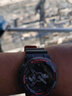 卡西欧（CASIO）男表黑金GSHOCK双显运动防水腕表送男友石英电子手表礼物 GA-2300-4玫粉色 实拍图