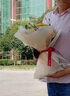 幽客玉品毕业季鲜花速递向日葵混搭花束生日礼物送学生老师全国同城配送 香槟玫瑰向日葵混搭花束 实拍图