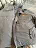 佐优品棉衣男潮牌冬季加厚外套假两件连帽宽松棉服男士棉袄子面包服 黑色 XL 实拍图