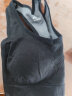 宾迪（BINDI）高强度防震聚拢运动内衣女一体式固定胸垫薄款美背前拉链运动文胸 黑色 L(110斤-130斤) 实拍图