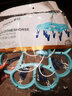 茶花（CHAHUA）衣架子晾衣夹挂钩塑料内衣袜子折叠晒衣架多夹子儿童宝宝晾衣架 花瓣形16夹-玛卡蓝绿 实拍图