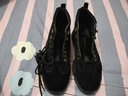 昌祥回力马丁靴男靴秋冬季英伦风工装皮靴子男加绒棉鞋高帮男鞋防水机车靴 MD-MD101-2黑色 加绒 41 实拍图