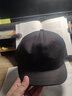 圣丹美冬新款短帽檐美式复古纯色帽子男士秋冬情侣软顶舒适棒球帽女鸭舌帽男春夏季韩版百搭时尚潮流短檐小沿 黑-短沿软顶 可调节(男女通用) 实拍图