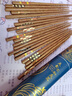 木之初  日式和风鸡翅木筷子家用套装天然原木质无蜡尖嘴快子一人一筷 日式混色10双蓝礼筒装 实拍图