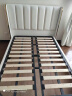 造木田园 轻奢皮床1.8m双人床美式网红ins床后现代简约1.5m皮床 框架皮床 1.5米 实拍图