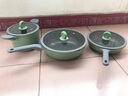 炊大皇麦饭石色不粘锅无烟炒锅不沾炒菜锅家用锅具燃气电磁炉通用 实拍图