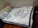 雅鹿A类亲肤牛奶绒印花床上四件套秋冬季加厚保暖床单被套床笠四件套 格子小熊 【加厚保暖 持久恒温】 1.5m 床笠款 四件套-被套200*230cm 实拍图
