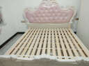 中巢 实木床 欧式床双人床卧室家具皮床法式公主婚床现代简约风格 床+床头柜*2 1.8*2.0m框架结构 实拍图