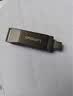联想（Lenovo）256G 手机U盘 Type-C USB3.2 双接口旋转优盘 金属耐用 商务办公必备 SS370系列 灰色 实拍图