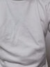 康坦汀 高领毛衣男秋冬保暖针织衫修身毛线衣服长袖百搭纯色内搭打底衫 白色加绒 XXL 实拍图