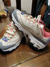 斯凯奇（Skechers）奶茶熊1代丨春夏女鞋运动鞋缤纷撞色新款复古增高老爹鞋休闲鞋潮 蓝莓甜酒/NTBL 39.5 实拍图