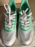 乔丹QIAODAN飞影team运动鞋男跑步鞋巭pro冬季密网防风减震回弹训练鞋 乔丹白极光绿 40 实拍图