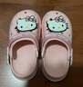 Hello Kitty童鞋女童宝宝拖鞋夏季轻便透气花园鞋儿童洞洞鞋5902粉色26 实拍图