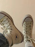 匡威（Converse）官方All Star经典帆布男女高帮休闲运动小白鞋101009 101009/白色 44 实拍图