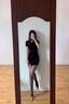 浪莎丝袜女薄款连裤袜防勾丝夏季加大码性感隐形黑肉色连体打底袜高透 4黑 【均码】随意剪 不脱丝/90~130斤 实拍图