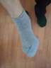 新帅【5双装】日本二趾袜子男士木屐袜吸汗透气运动中筒分趾袜男二指头脚趾棉袜 浅灰5双 实拍图