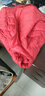 雅鹿羽绒服女短款轻薄冬连帽韩版时尚休闲白鸭绒外套修身AP 桔色 L 实拍图