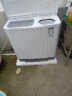 荣事达（Royalstar）洗衣机8.5公斤双筒家用双缸半自动双桶洗衣机甩干机洗脱分离 以旧换新 白色 XPB85-958PHR 晒单实拍图