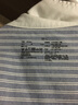 MUJI MUJI 女式 新疆棉水洗牛津 衬衫连衣裙 BCL11A0S 萨克森蓝X条纹 M-L 实拍图