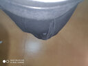 奥林龙（OrLinDragon）夏季薄款中老年男士休闲裤男高腰宽松商务休闲直筒免烫爸爸长裤子 黑色+黑色【春秋厚款】 31 【2尺4腰围】 实拍图