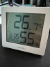 得力(deli)室内温湿度表 LCD电子温湿度计带闹钟功能 婴儿房室内温湿度表 办公用品五一儿童老人礼物白色8813 晒单实拍图