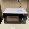 美的（Midea）微波炉快捷家用 20升小型 转盘加热 智能菜单 一键解冻 杀菌电子除味 薄膜按键 M1-L213C 实拍图