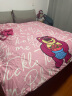 迪士尼（Disney）全棉四件套儿童学生家用双人床被套床单被罩枕套手写草莓熊1.5m床 晒单实拍图
