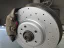 菲罗多（ferodo）打孔刹车盘前盘适用奥迪A4/A4L(B8)/A5/A6L(C7)/Q5 DDF1664DC 实拍图