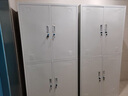 韩瑞佳更衣柜四门六门员工柜铁皮柜带锁储物柜工具柜寄存包柜鞋柜 二门更衣柜 豪华款 实拍图