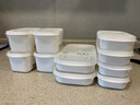 YAMADA 日本进口保鲜盒分装米饭盒备菜盒便当盒密封辅食盒冰箱收纳盒 1个装-700ml(长16.5宽9.2高8cm) 实拍图