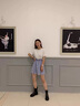 苏妃妃马丁靴女2026年秋季新款英伦风厚底短靴复古切尔西烟筒靴 黑色【偏大半码】 36 实拍图