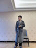千年马法兰绒睡袍男冬季加厚睡袍浴袍男士睡衣大码秋冬天长款浴衣 深灰 M 实拍图