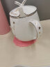 瓷秀源（cixiuyuan） 12星座马克杯子骨瓷礼盒 带盖勺精致咖啡牛奶杯子情侣水杯 摩羯座 实拍图