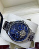 瑞士认证十大品牌手表男士机械表商务防水进口陀飞轮名牌男表专用 L3235.本色蓝面 实拍图