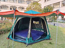 荒野部落大帐篷多人防雨户外帐篷加厚5-6-8人黑胶防晒全自动铝杆双层速开 全铝杆大款套餐6-尊享休闲 实拍图