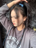 邦帛世拳击辫 y2k假发辫子女美拉德马尾长发马卡龙仿真发瀑布半扎多巴胺 多巴胺拳击辫【水波纹挑染蓝】 实拍图
