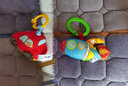 jollybaby婴儿车挂件玩具床铃摇铃婴儿玩具0-3-6-12个月新生儿玩具手摇铃 拉振-汽车 实拍图