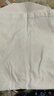 茵曼棉质女装圆领短袖t恤春夏季百搭休闲花边宽松衬衣上衣 珍珠白 XL 实拍图