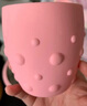 MARCUS&MARCUS婴儿宝宝硅胶学饮杯儿童水杯幼儿园家用杯子防摔防滑 粉色 230ml 实拍图