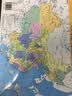 中国世界地理地图 政区版（单张图 16开） 实拍图