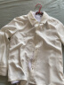 欧莎（OSA）职业风OL长袖纯色衬衫女新款设计感小众衬衣上衣显瘦 白色 S 晒单实拍图